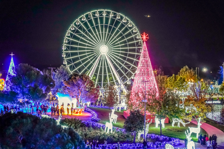 TORREJÓN DE ARDOZ ,PARQUE EUROPA . MÁGICAS NAVIDADES